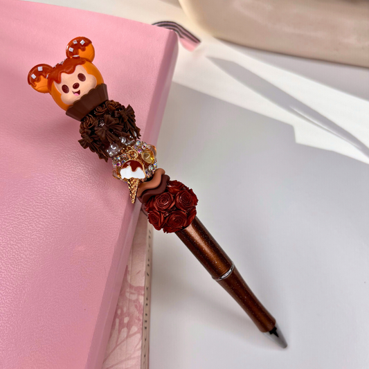 Theme Park Snack Inspired Beaded Pen